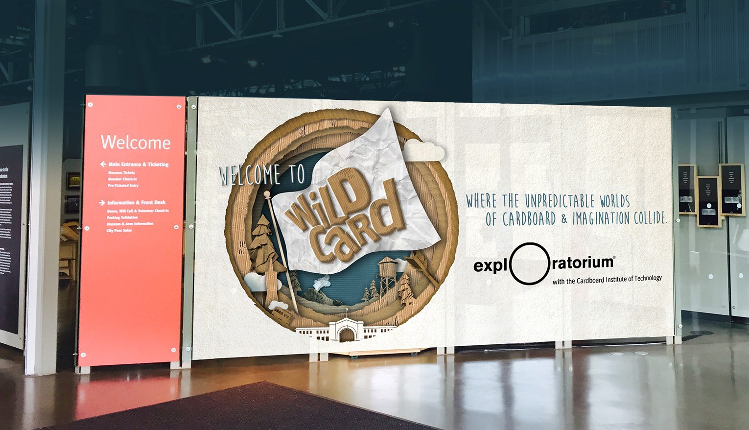 Exploratorium: WildCard entry way